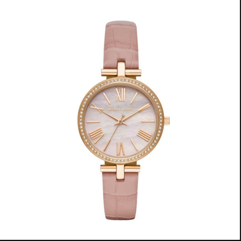 Michael Kors Women's MK2790 Maci Quartz Pink Diamond Accent Watch